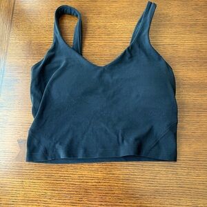 Lululemon black bra top